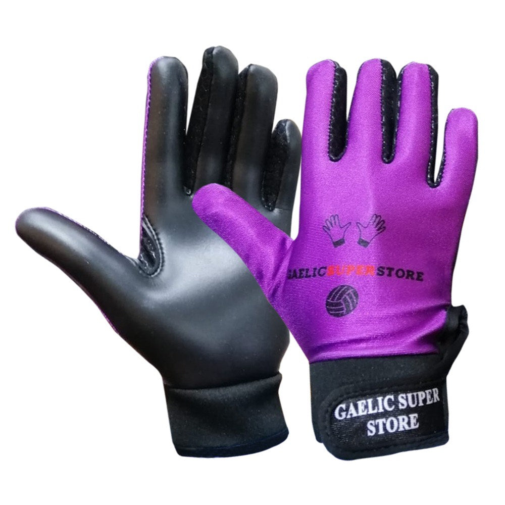 Purple Gaelic Gloves